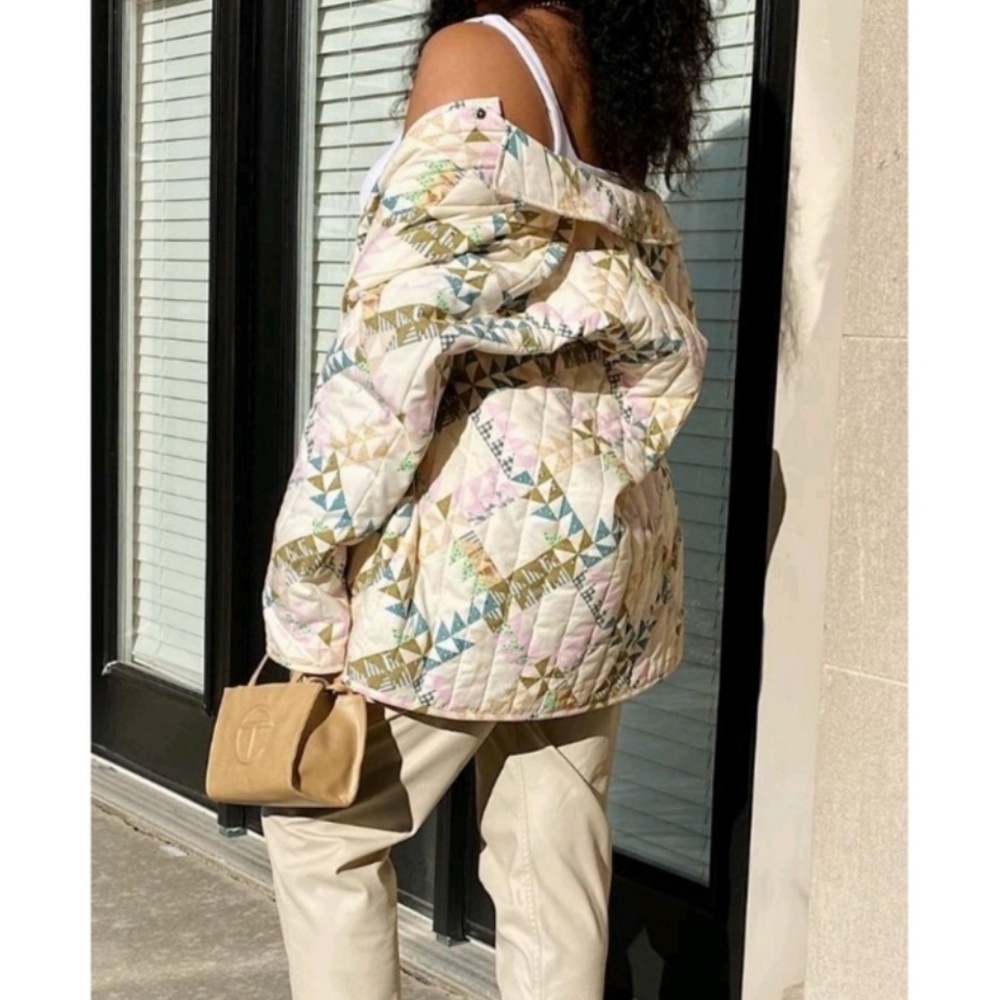 Universal Thread Multicolor Quilted Jacket